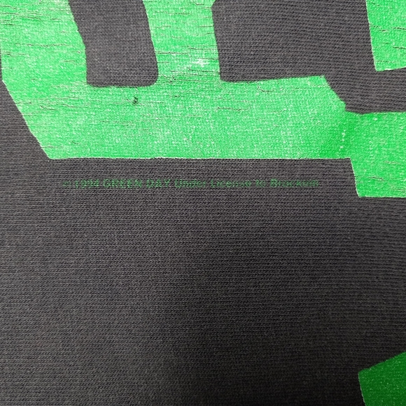 Vintage Green Day long sleeve t-shirt Original 1994 band tee made in USA - Picture 3 of 16